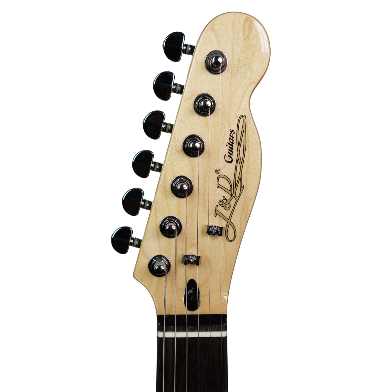 J&D TL AP TELECASTER ELECTRIC GUITAR WITH WILKINSON HARDWARE BLACK, J&D, ELECTRIC GUITAR, j-d-electric-guitar-tl-ap-bk, ZOSO MUSIC SDN BHD