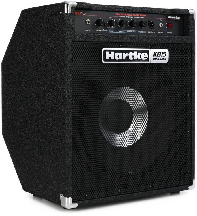Hartke KB15 Kickback 500W Bass Combo Amp |  HARTKE |  AMPLIFIER-BASS |  Zoso Music