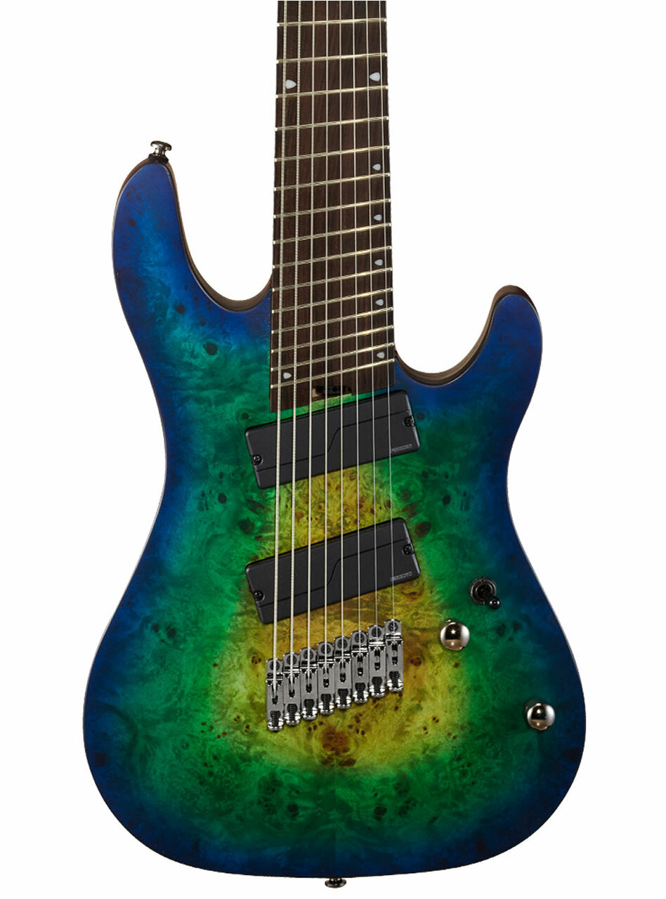 Cort KX-508MS Electric Guitar With Bag Marina Blue Burst | CORT , Zoso Music