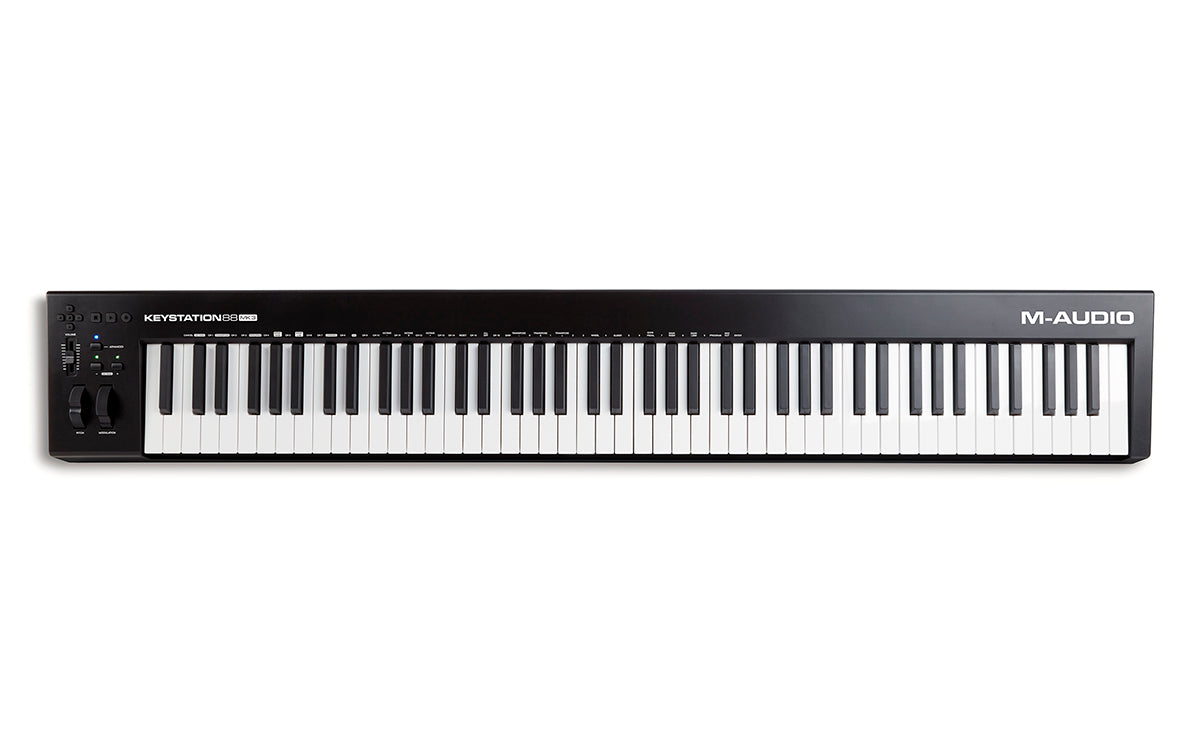 M-AUDIO KEYSTATION 88 MK3 88KEYS MIDI KEYBOARD CONTROLLER, M-AUDIO, MIDI CONTROLLER, m-audio-midi-controller-m43-keystation88-mk3, ZOSO MUSIC SDN BHD