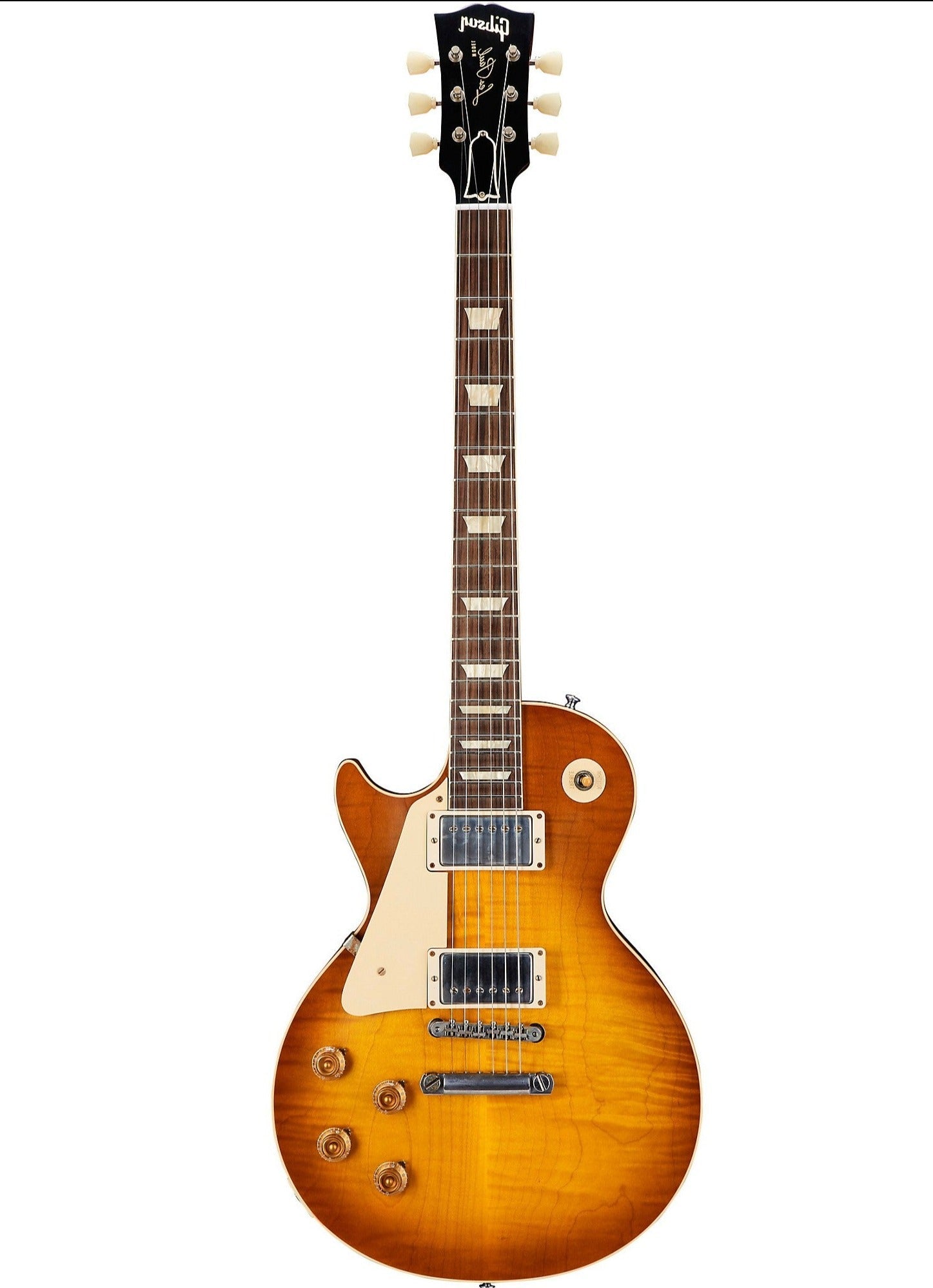 Gibson 1958 Les Paul Standard Reissue VOS (Left-handed) Electric Guitar, Iced Tea Burst (LPR58LHVOITNH1) |  GIBSON |  ELECTRIC GUITAR |  Zoso Music