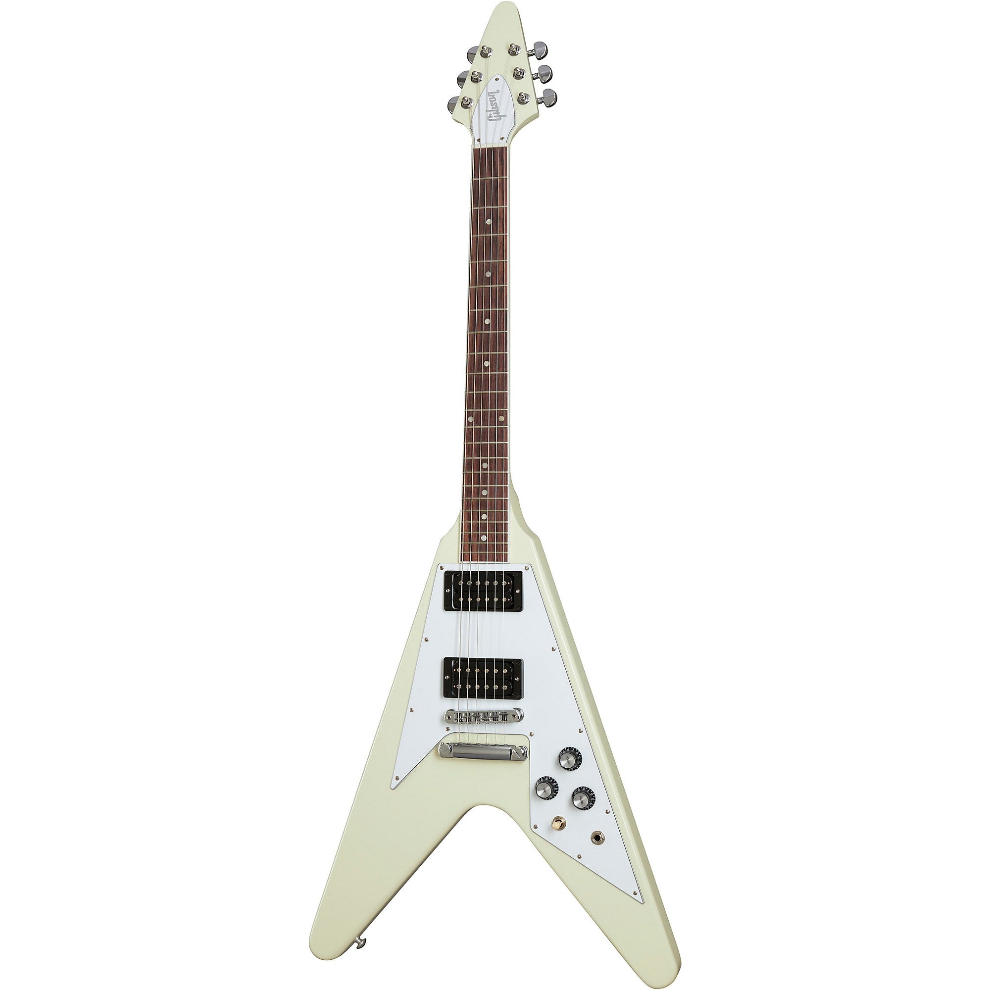 Gibson 70s Flying V Electric Guitar, Classic White