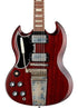 Gibson 1964 SG Standard Reissue w/ Maestro Vibrola VOS (Left-handed) Electric Guitar, Cherry Red (SGSR64LHVOCHNM1) |  GIBSON |  ELECTRIC GUITAR |  Zoso Music