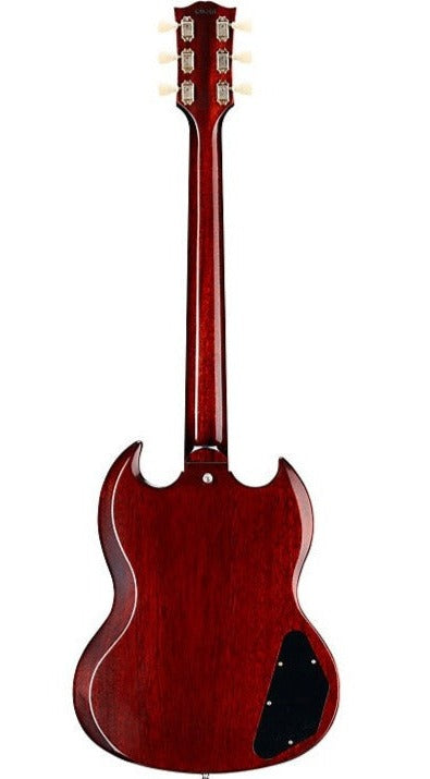 Gibson 1964 SG Standard Reissue w/ Maestro Vibrola VOS (Left-handed) Electric Guitar, Cherry Red (SGSR64LHVOCHNM1)
