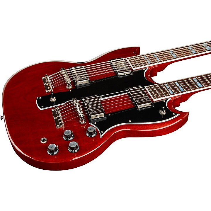 Gibson EDS-1275 Double Neck Electric Guitar, Cherry Red