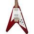 Gibson 1967 Mahogany Flying V Reissue w/ Maestro Vibrola Gloss Electric Guitar, Sparkling Burgundy |  GIBSON |  ELECTRIC GUITAR |  Zoso Music