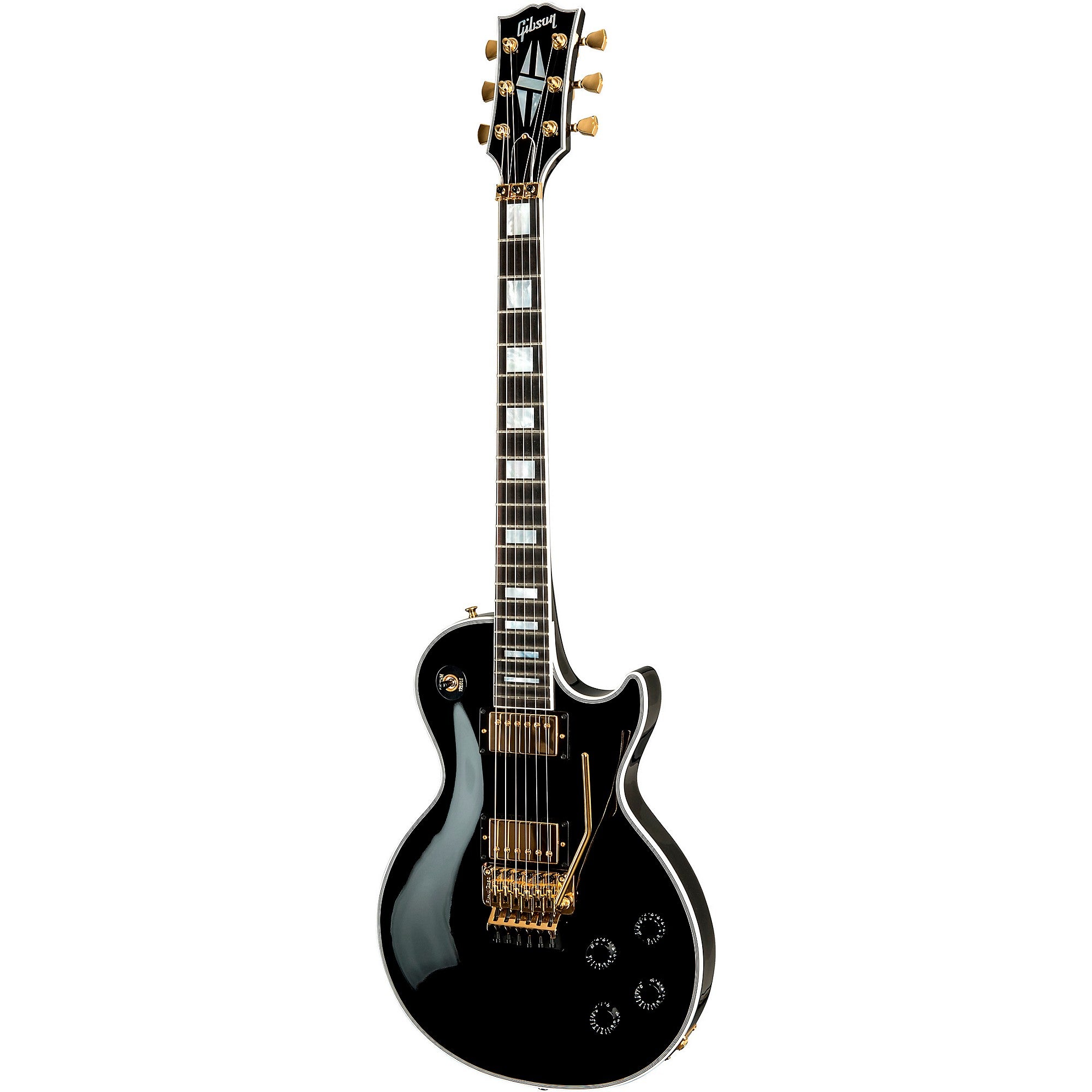 Gibson Les Paul Axcess Custom w/ Ebony Fingerboard Floyd Rose Gloss Electric Guitar, Ebony