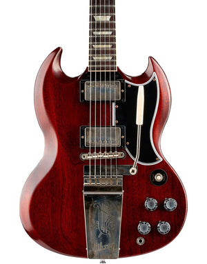 Gibson 1964 SG Standard Reissue w/ Maestro Ultra Light Aged Electric Guitar, Cherry Red (SGSR64ULCHNM1) |  GIBSON |  ELECTRIC GUITAR |  Zoso Music