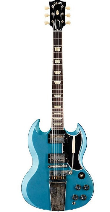 Gibson 1964 SG Standard Reissue w/ Maestro Ultra Light Aged Electric Guitar, Pelham Blue