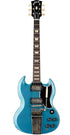 Gibson 1964 SG Standard Reissue w/ Maestro Ultra Light Aged Electric Guitar, Pelham Blue |  GIBSON |  ELECTRIC GUITAR |  Zoso Music