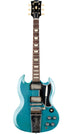 Gibson 1964 SG Standard Reissue w/ Maestro Vibrola Light Aged Electric Guitar, Antique Pelham Blue (SGSR64LAAPBNM1) |  GIBSON |  ELECTRIC GUITAR |  Zoso Music