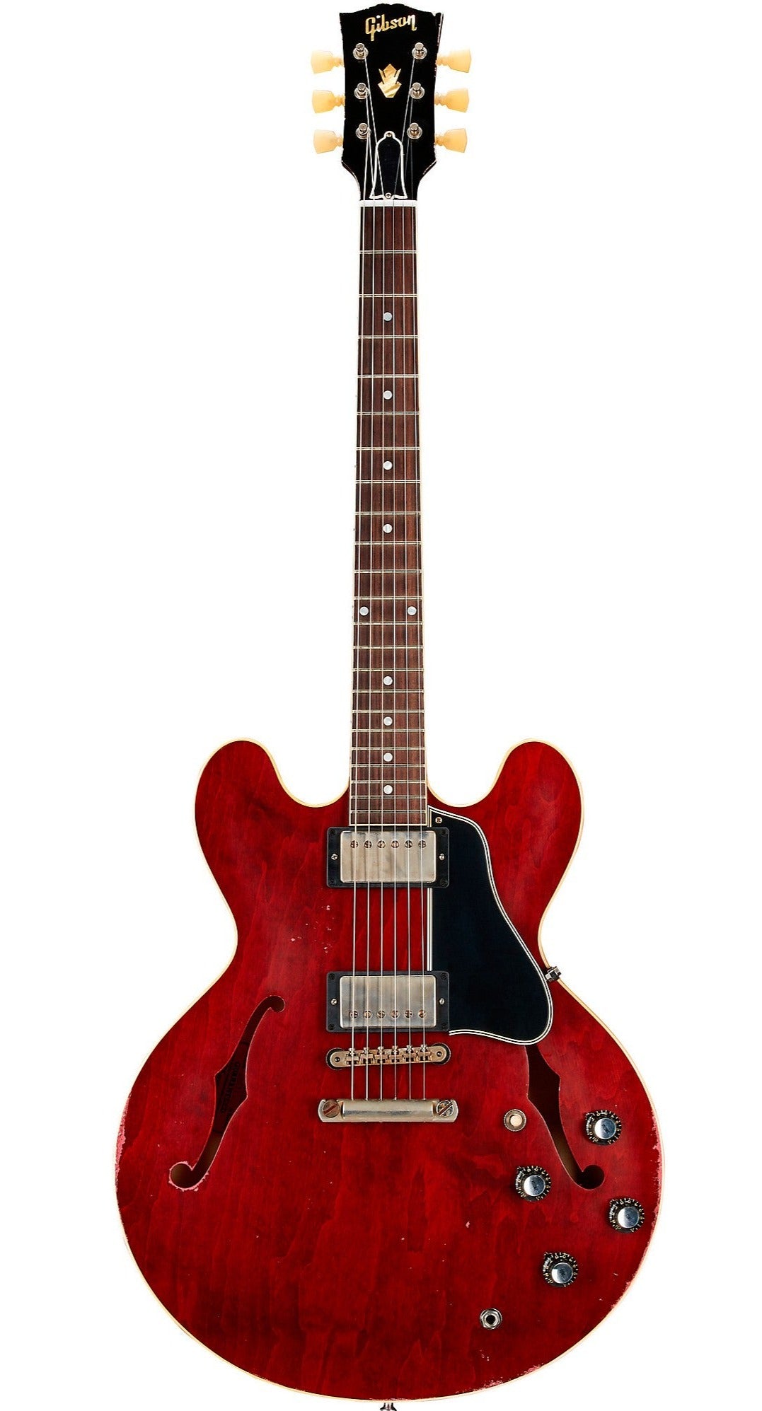 Gibson 1961 ES-335 Reissue Heavy Aged  Electric Guitar, 60s Cherry