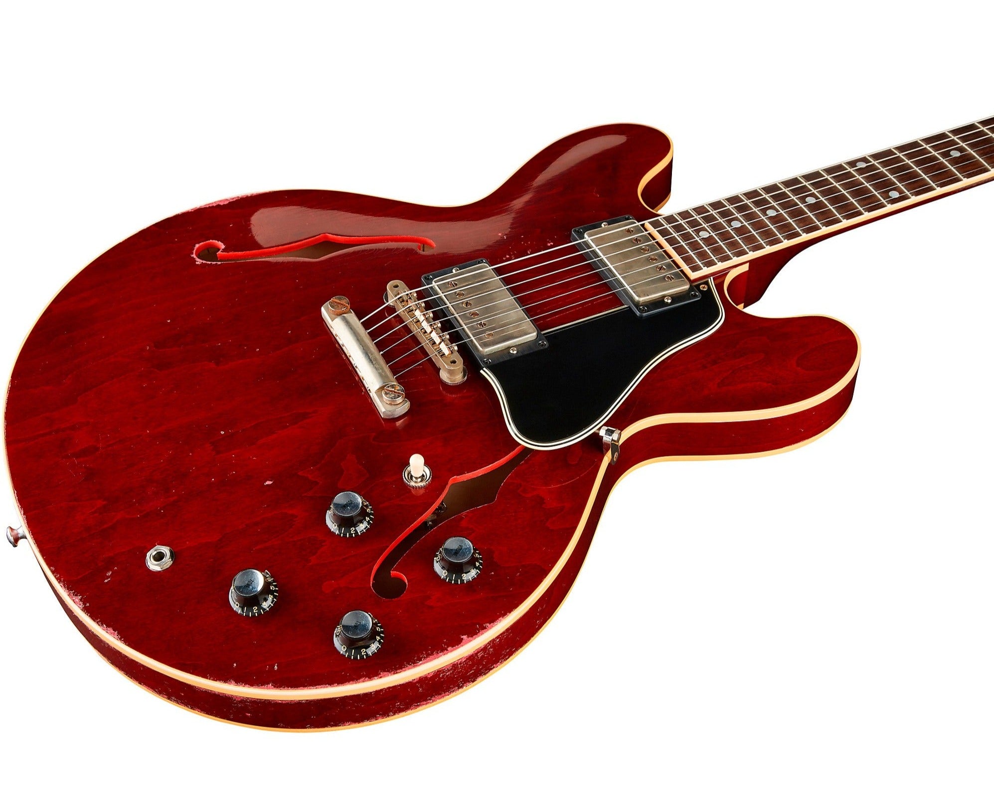 Gibson 1961 ES-335 Reissue Heavy Aged  Electric Guitar, 60s Cherry