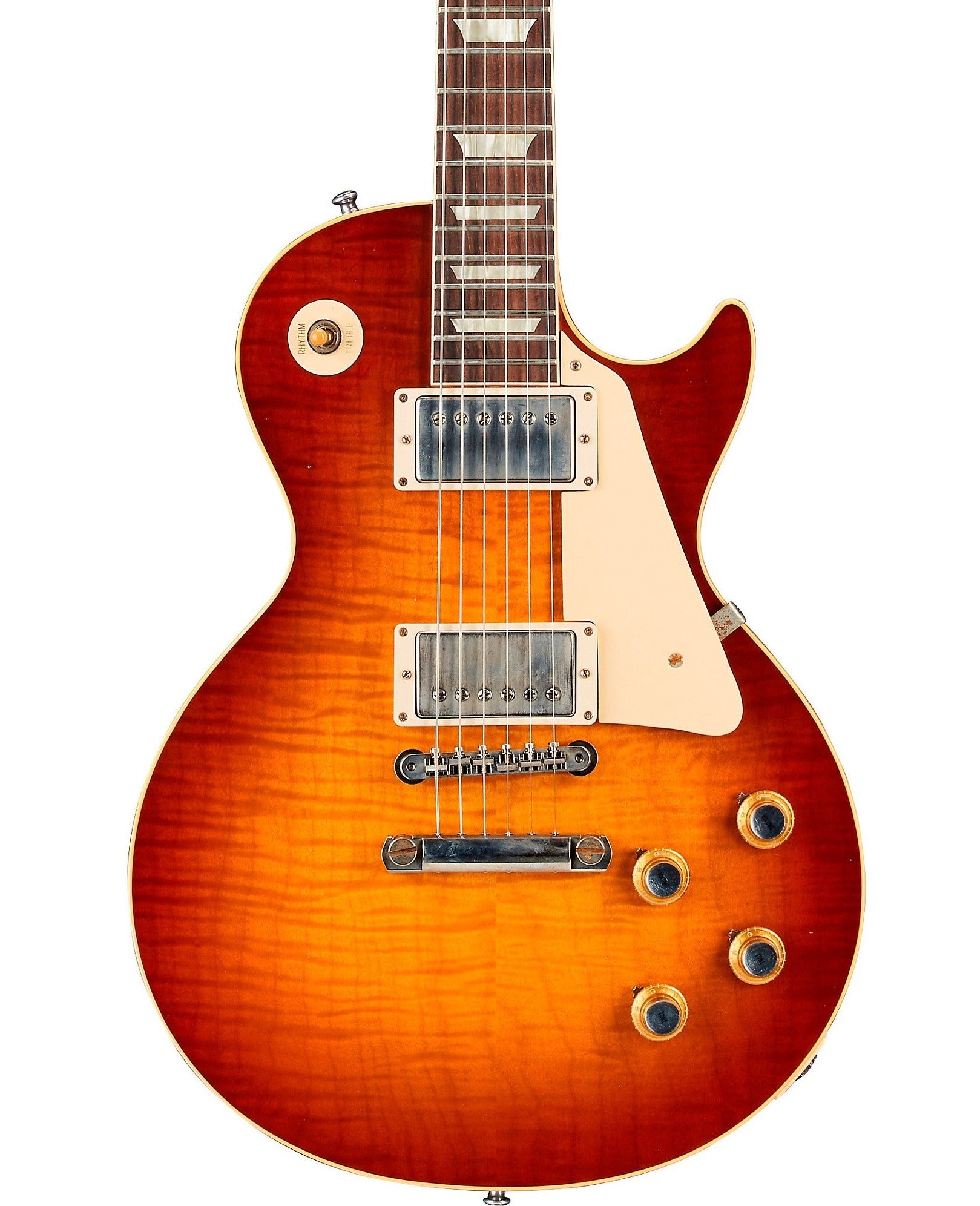 Gibson 1960 Les Paul Standard Reissue Ultra Light Aged Electric Guitar, Wide Tomato Burst (LPR60ULWTBNH1)
