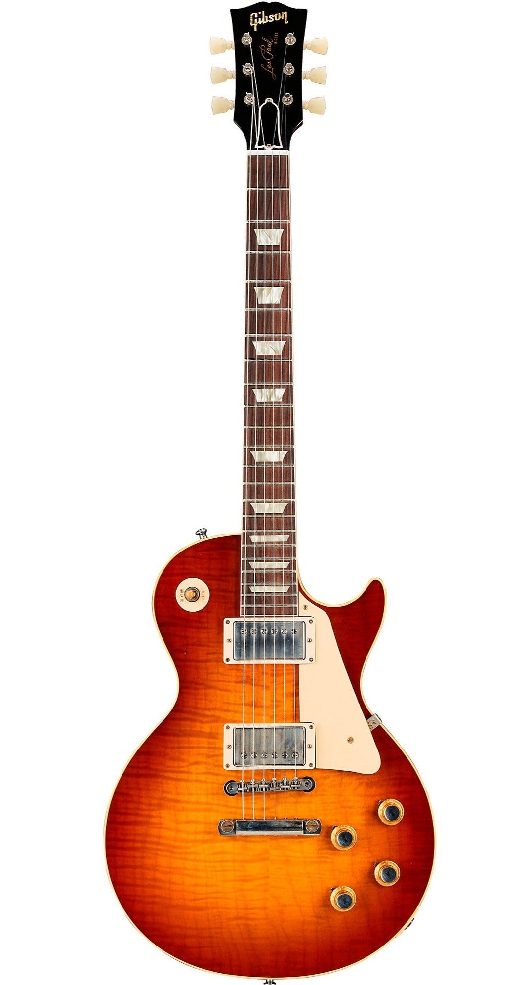 Gibson 1960 Les Paul Standard Reissue Ultra Light Aged Electric Guitar, Wide Tomato Burst (LPR60ULWTBNH1)