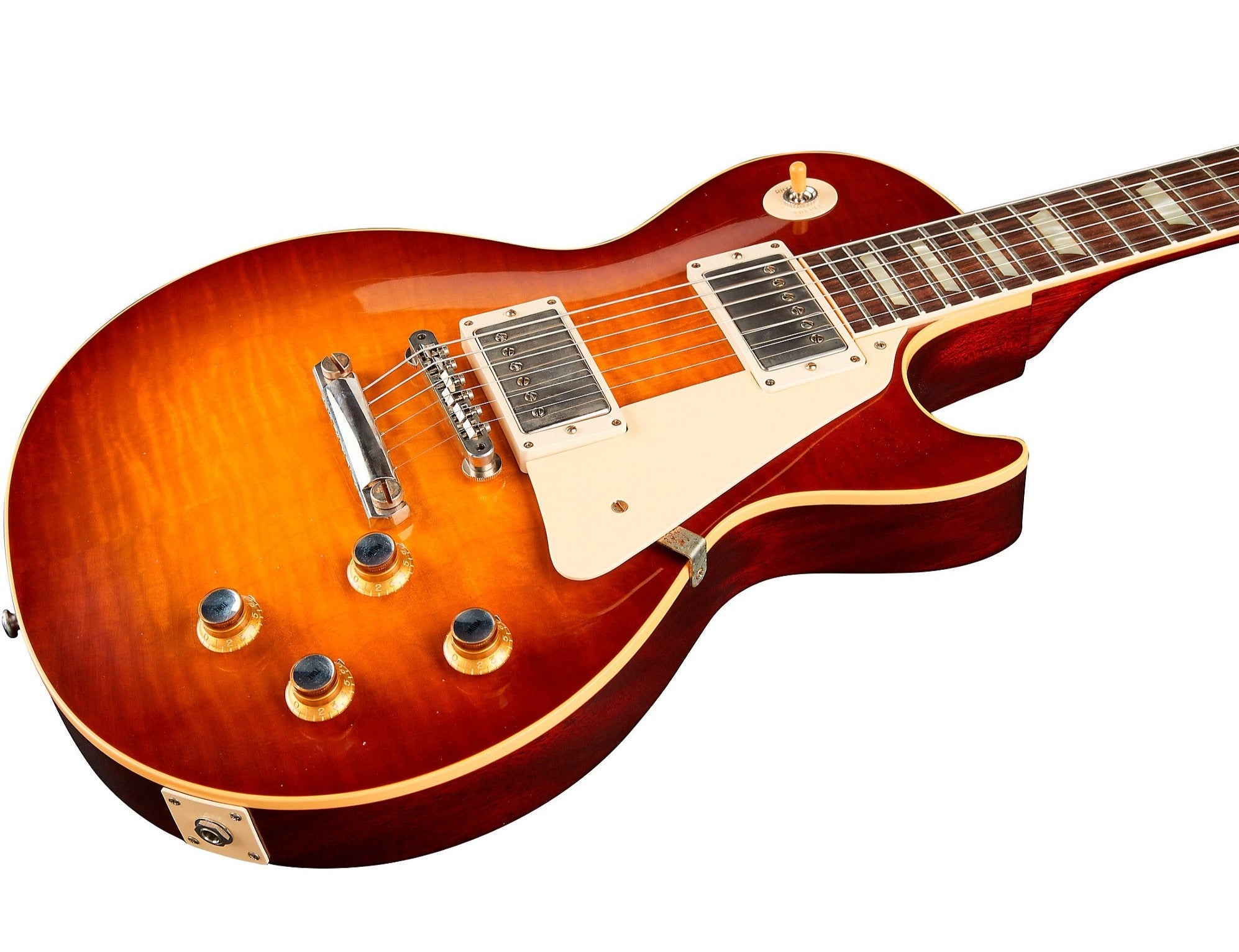 Gibson 1960 Les Paul Standard Reissue Ultra Light Aged Electric Guitar, Wide Tomato Burst (LPR60ULWTBNH1)