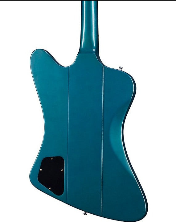 Gibson 1963 Firebird V w/ Maestro Vibrola Ultra Light Aged Electric Guitar, Pelham Blue (FB5ULPBNM1)