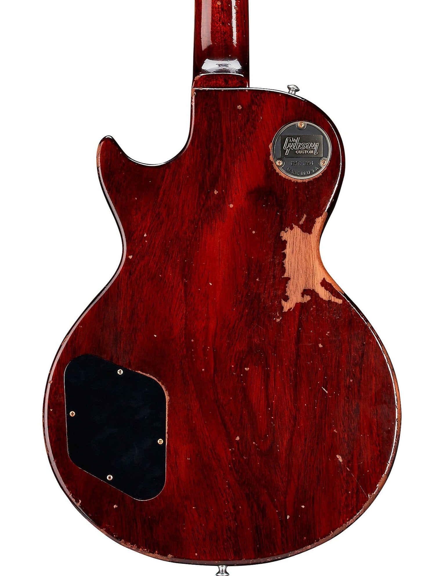 Gibson 1960 Les Paul Standard Reissue Heavy Aged  Electric Guitar, Tangerine Burst (LPR60HATGBNH1)