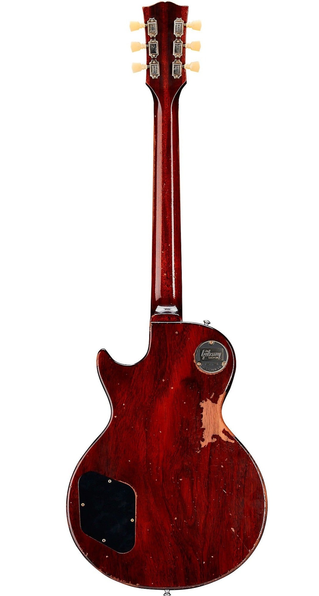 Gibson 1960 Les Paul Standard Reissue Heavy Aged  Electric Guitar, Tangerine Burst (LPR60HATGBNH1)