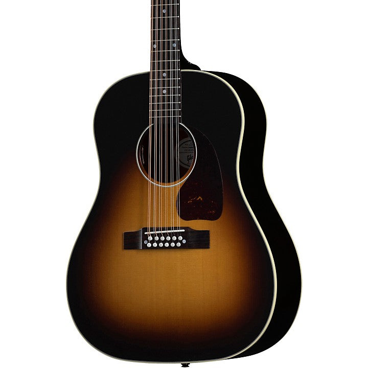 Gibson J-45 Standard 12-String Acoustic Guitar,  Vintage Sunburst