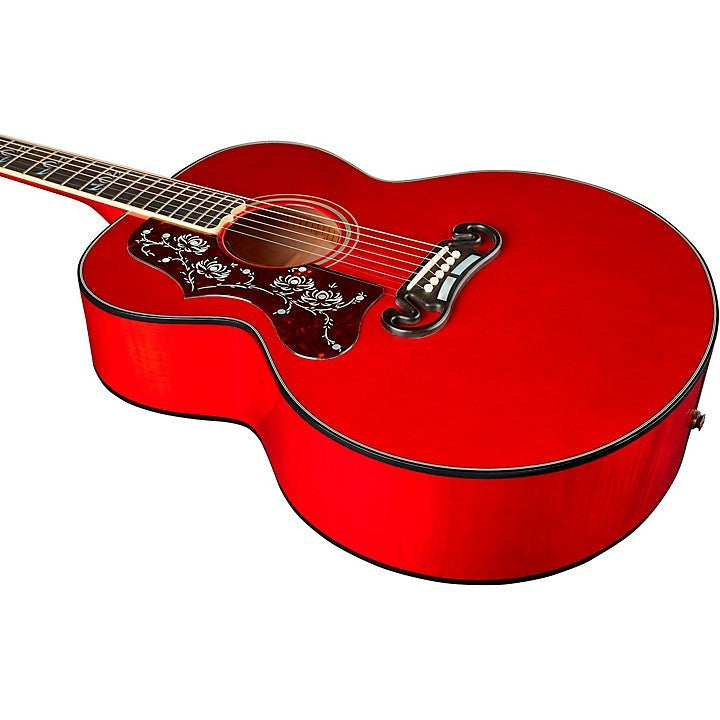 Gibson Orianthi SJ-200 (Left-handed) Acoustic Guitar, Cherry