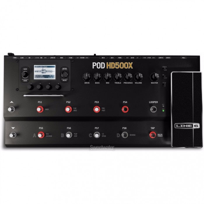 LINE 6 POD HD500X GUITAR MULTI-EFFECTS FLOOR PROCESSOR, LINE 6, MULTI-EFFECTS, line-6-pod-hd500x-guitar-multi-effects-floor-processor, ZOSO MUSIC SDN BHD
