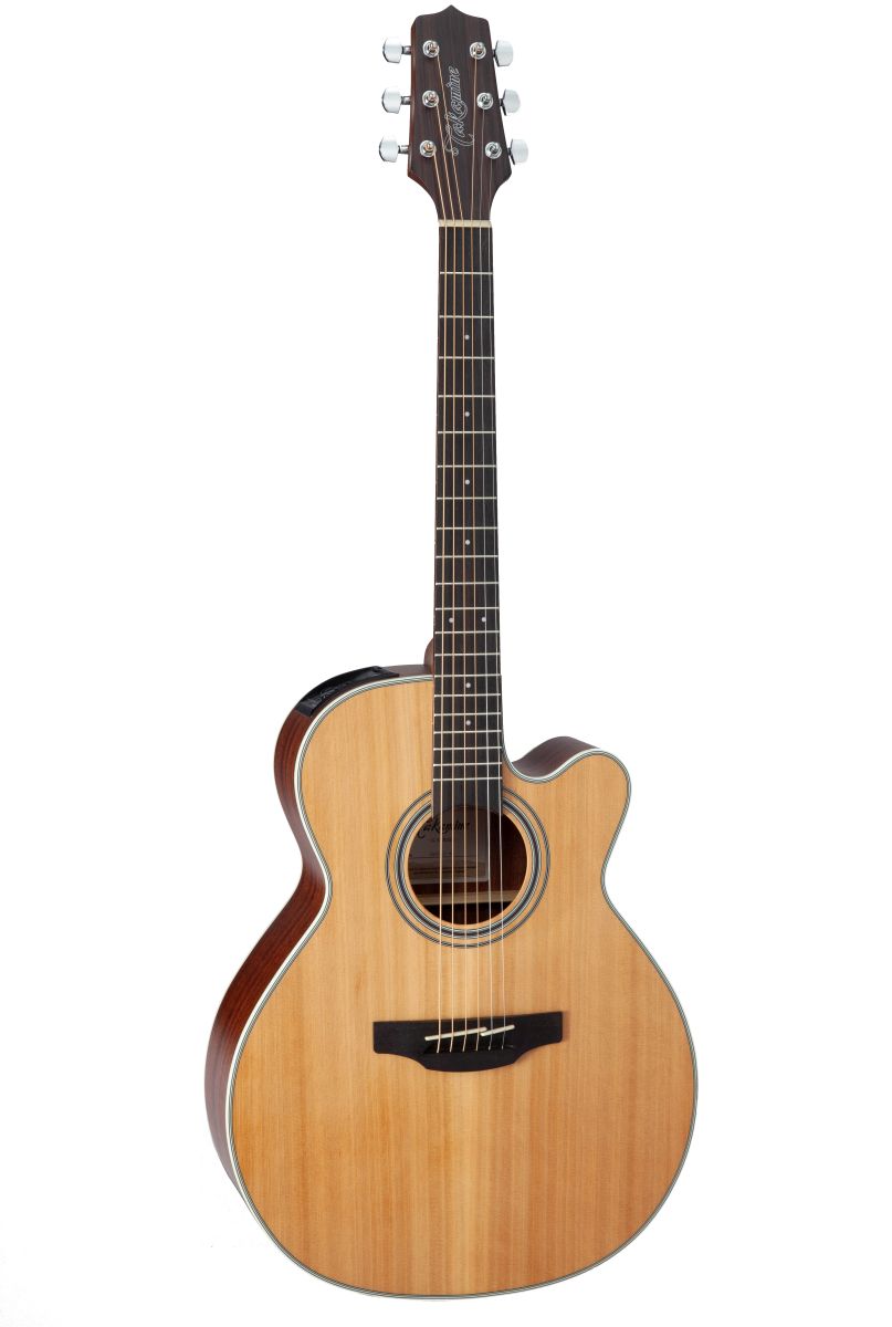 TAKAMINE GN20CE NS NEX CUTAWAY SOLID CEDAR TOP ACOUSTIC-ELECTRIC, TP-4TD PREAMP