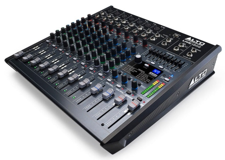 ALTO LIVE 1202 12-CHANNEL 2-BUS MIXER | ALTO , Zoso Music