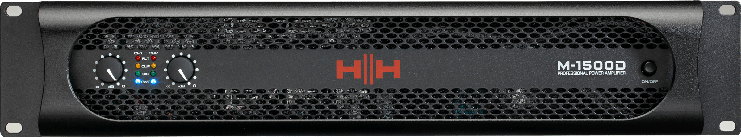 HH ELECTRONIC M-1500D M SERIES STEREO POWER AMPLIFIER |  HH ELECTRONICS |  POWER AMPLIFIER |  Zoso Music