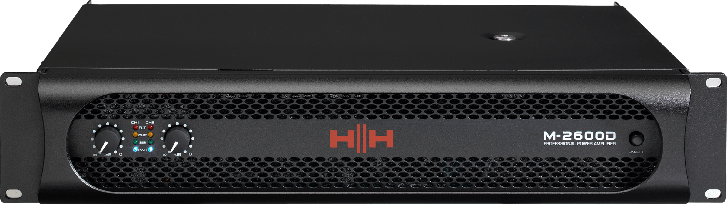 HH ELECTRONICE M-2600D M SERIES STEREO POWER AMPLIFIER |  HH ELECTRONICS |  POWER AMPLIFIER |  Zoso Music
