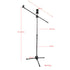 NEOWOOD M305A (M-305A) TRIPOD BOOM MICROPHONE STAND W/CLIP |  NEOWOOD |  MICROPHONE STAND |  Zoso Music
