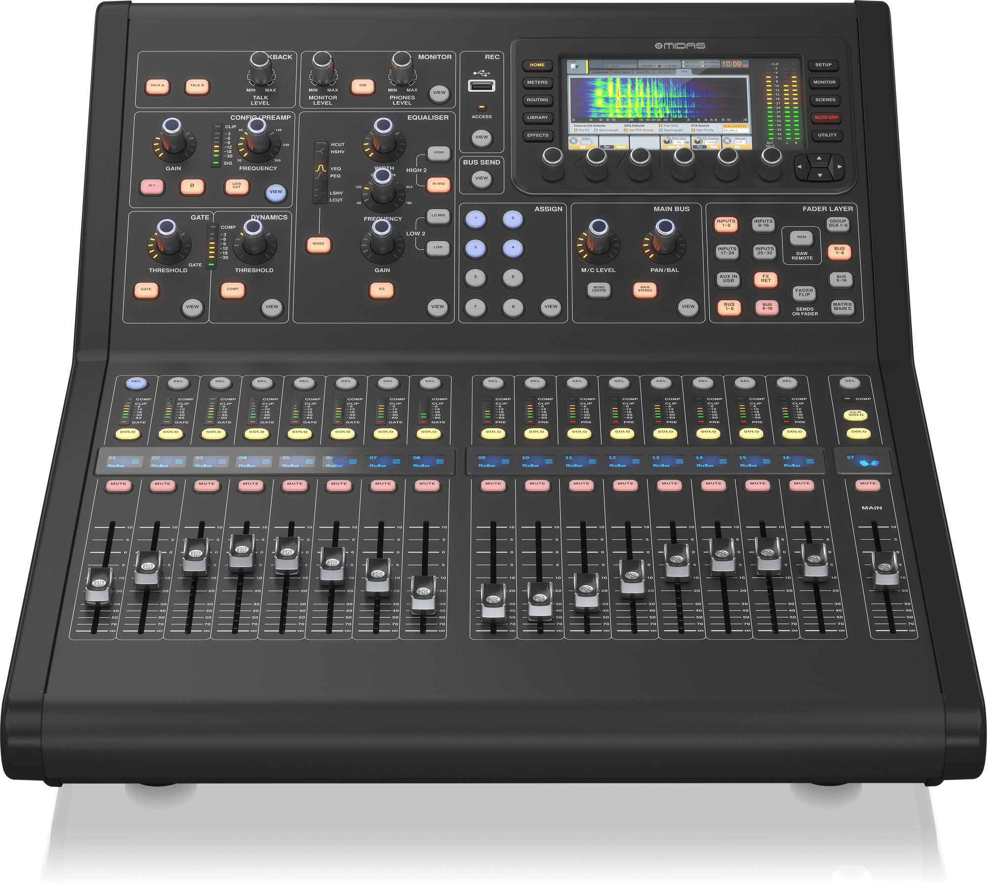 Midas M32R LIVE 40-channel Digital Mixer for Live Performance and Studio Recording