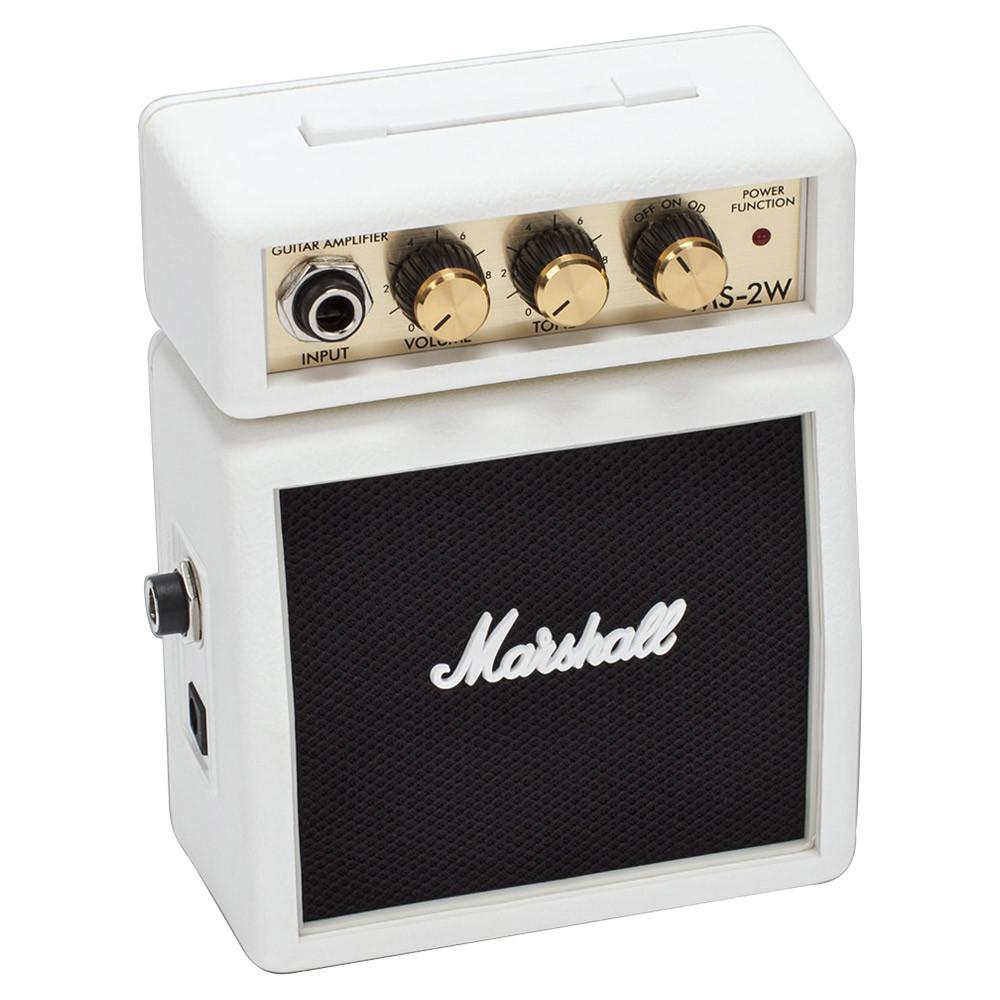 Marshall MS-2W Micro Amp, White, MARSHALL, GUITAR AMPLIFIER, marshall-guitar-amplifier-ms-2w-e, ZOSO MUSIC SDN BHD
