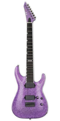 ESP E-II Horizon NT-7B Hipshot Electric Guitar - Purple Sparkle [Made in Japan]