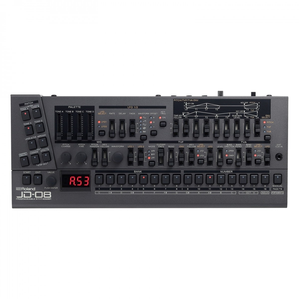 Roland JD-08 Boutique Series JD-800 Sound Module |  ROLAND |  SYNTHESIZER |  Zoso Music