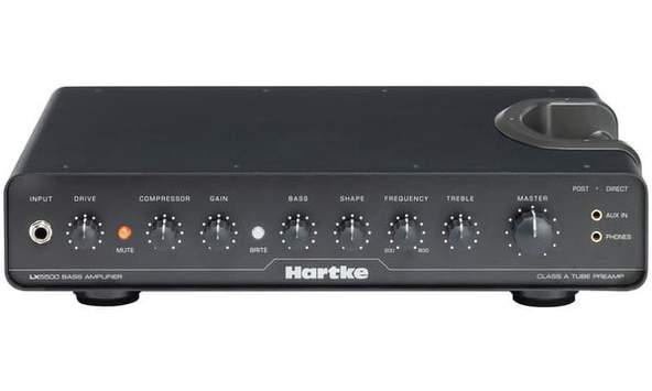 Hartke LX5500 500-watt Bass Amplifier Head |  HARTKE |  AMPLIFIER-BASS |  Zoso Music