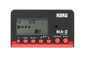 Korg MA-2 Digital Metronome - Black Red (MA2) |  KORG |  METRONOME |  Zoso Music