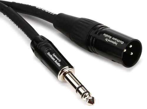 WARM AUDIO PRO SERIES XLR MALE TO 1/4" TRS MALE - 6-FOOT |  WARM AUDIO |  CABLES |  Zoso Music