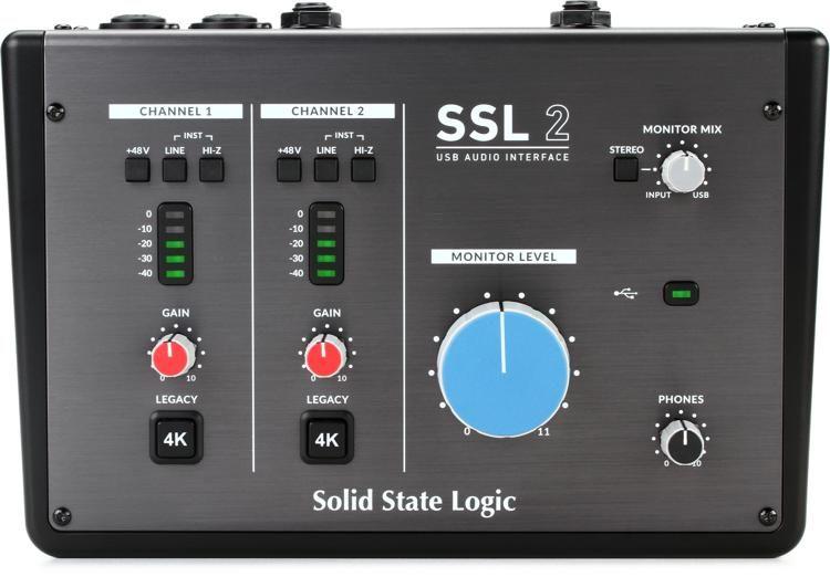 SOLID STATE LOGIC SSL2 USB AUDIO INTERFACE WITH LEGENDARY 4K LEGACY MODE (SSL 2 / SSL-2), SOLID STATE LOGIC, , solid-state-logic-ssl2-usb-audio-interface-with-legendary-4k-legacy-mode-ssl-2-ssl-2, ZOSO MUSIC SDN BHD