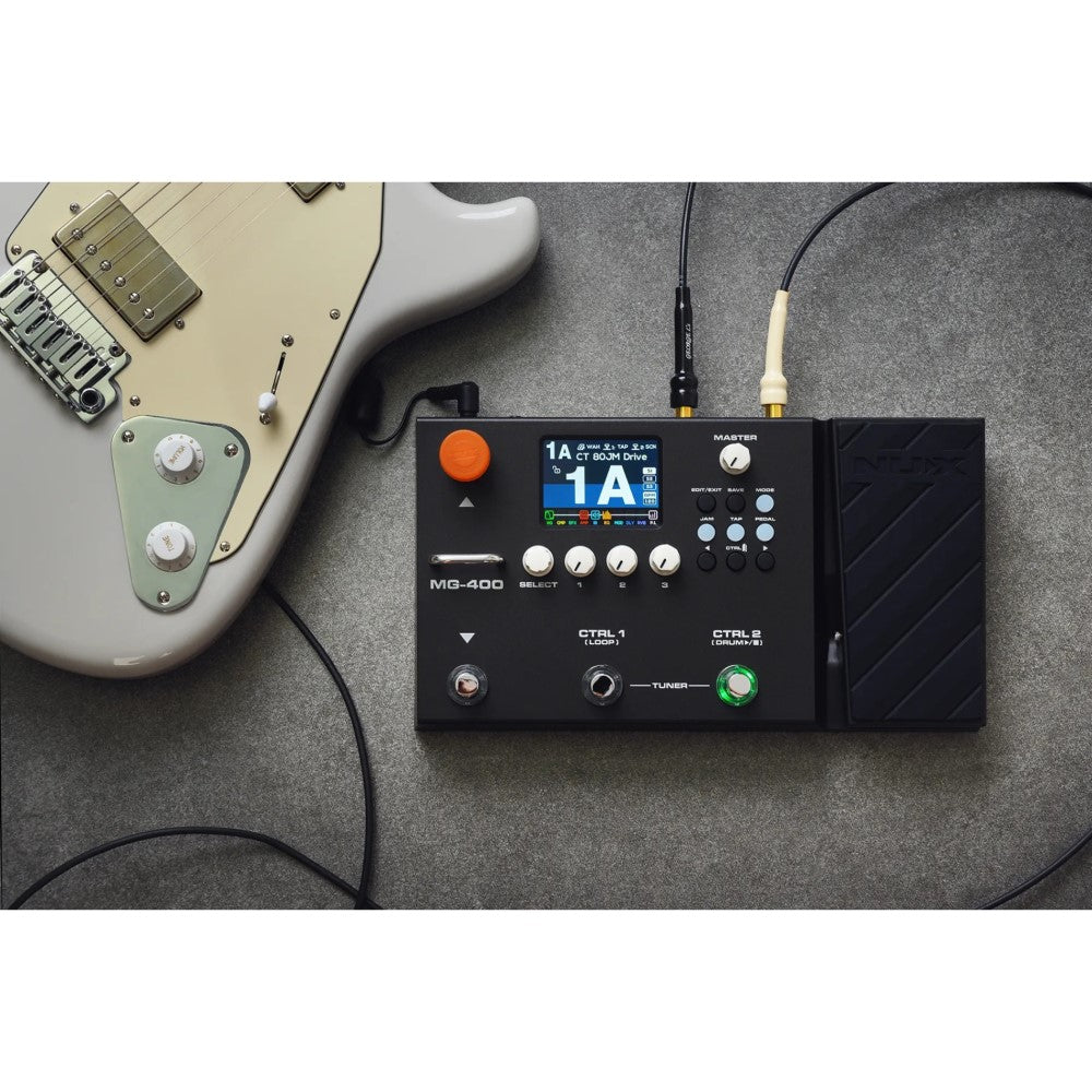 Nux MG-400 Modeling Guitar & Bass Processor/multi Effect
