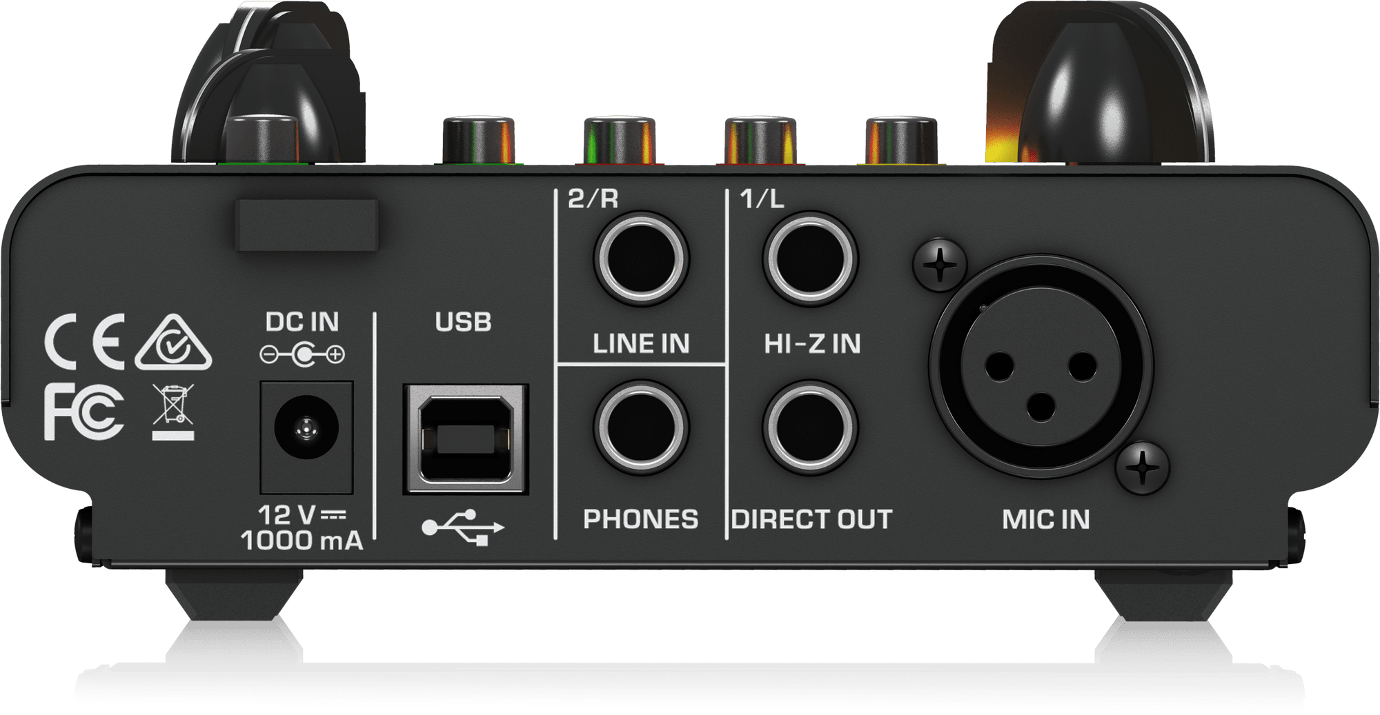 Behringer MIC500USB Audiophile Vacuum Tube Preamplifier (MIC-500USB) | BEHRINGER , Zoso Music