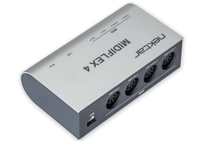 Nektar MIDIFLEX4 USB MIDI Interface, NEKTAR, AUDIO INTERFACE, nektar-audio-interface-midiflex4, ZOSO MUSIC SDN BHD