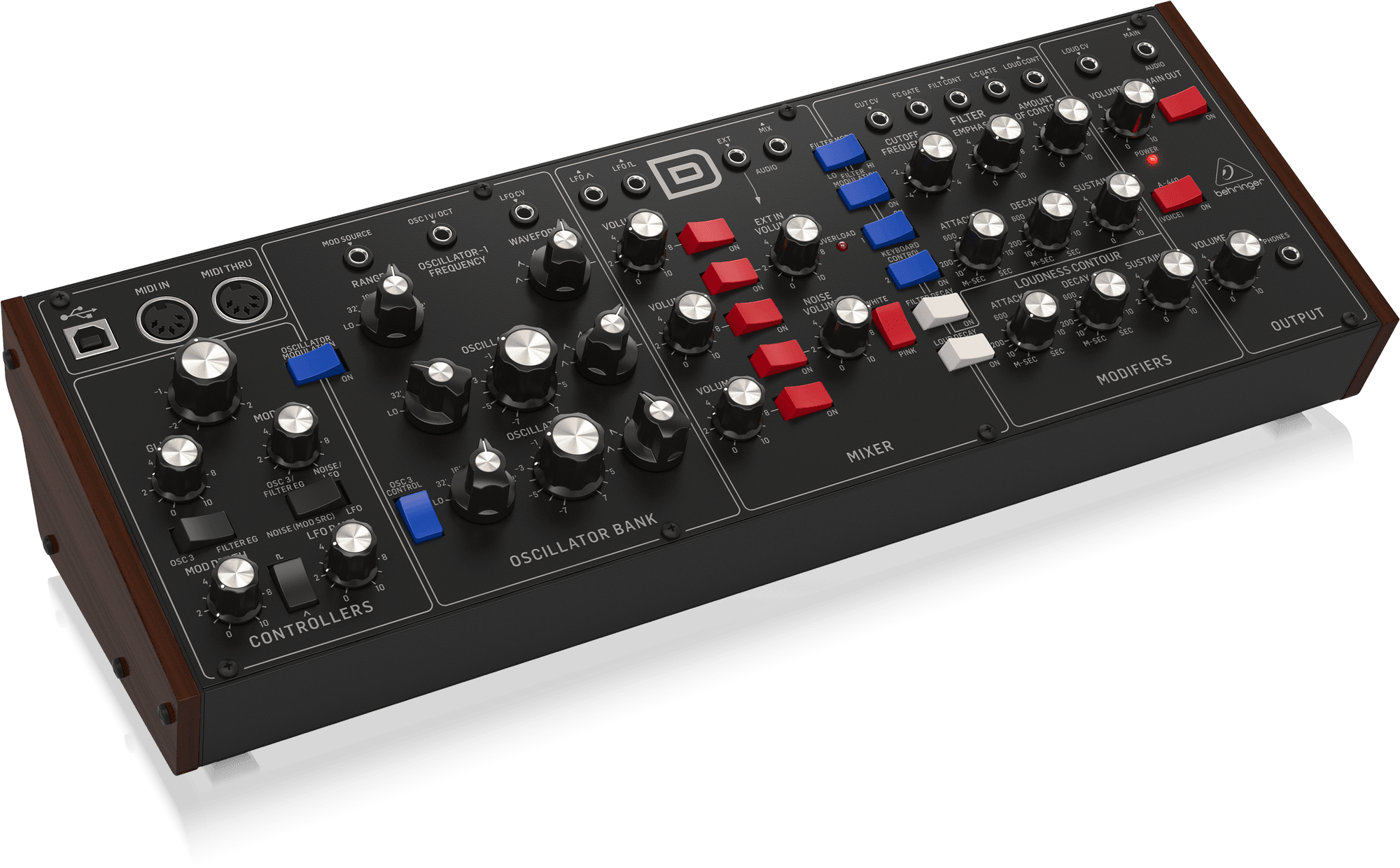 Behringer Model D Legendary Analog Synthesizer (Model-D) | BEHRINGER , Zoso Music