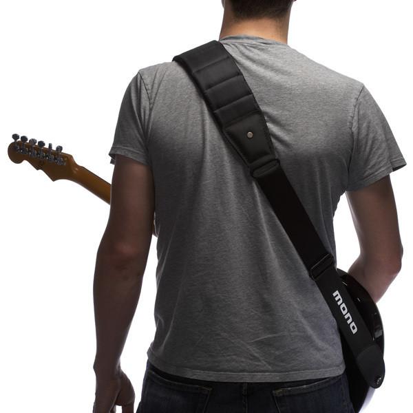 MONO THE BETTY BLACK GUITAR STRAP, SHORT, MONO, STRAP, mono-the-betty-black-guitar-strap-short, ZOSO MUSIC SDN BHD