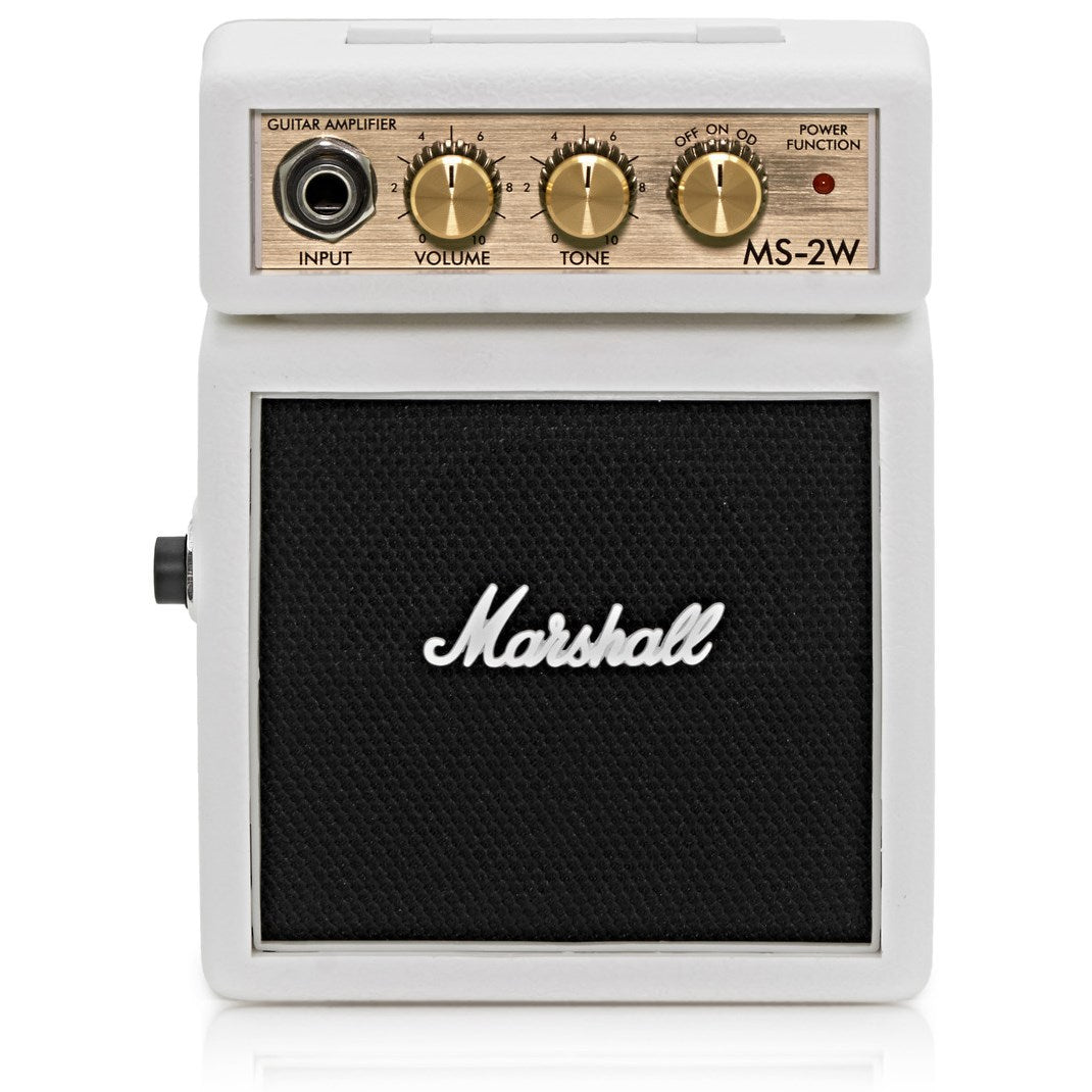 Marshall MS-2W Micro Amp, White, MARSHALL, GUITAR AMPLIFIER, marshall-guitar-amplifier-ms-2w-e, ZOSO MUSIC SDN BHD