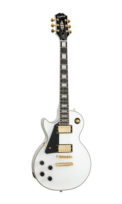Epiphone EILCLAWGH1 Les Paul Custom (Left-handed) - Alpine White