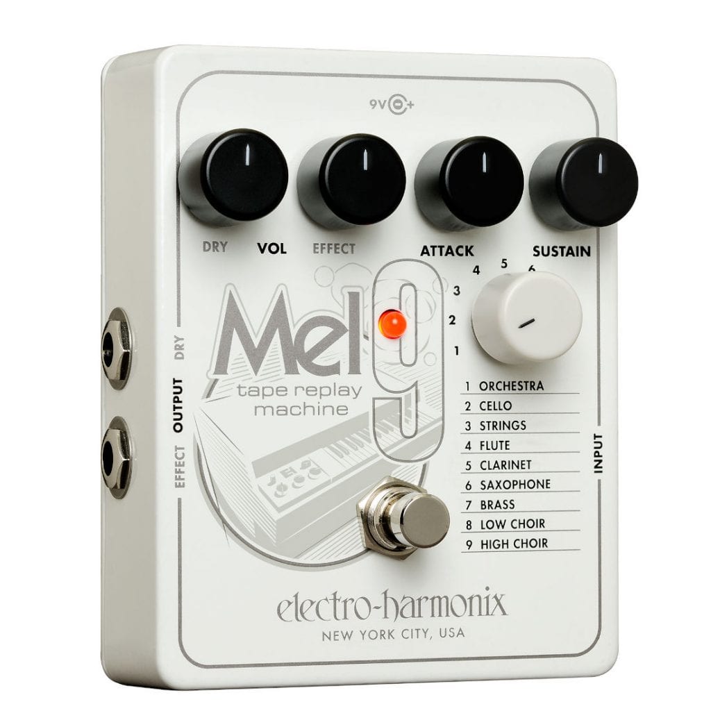 Electro-Harmonix Mel9 Tape Replay Machine Guitar Effects Pedal | ELECTRO-HARMONIX , Zoso Music