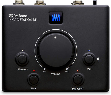 PreSonus Micro Station BT 2.1 Monitor Controller w/Bluetooth |  PRESONUS |  AUDIO COMPONENT |  Zoso Music