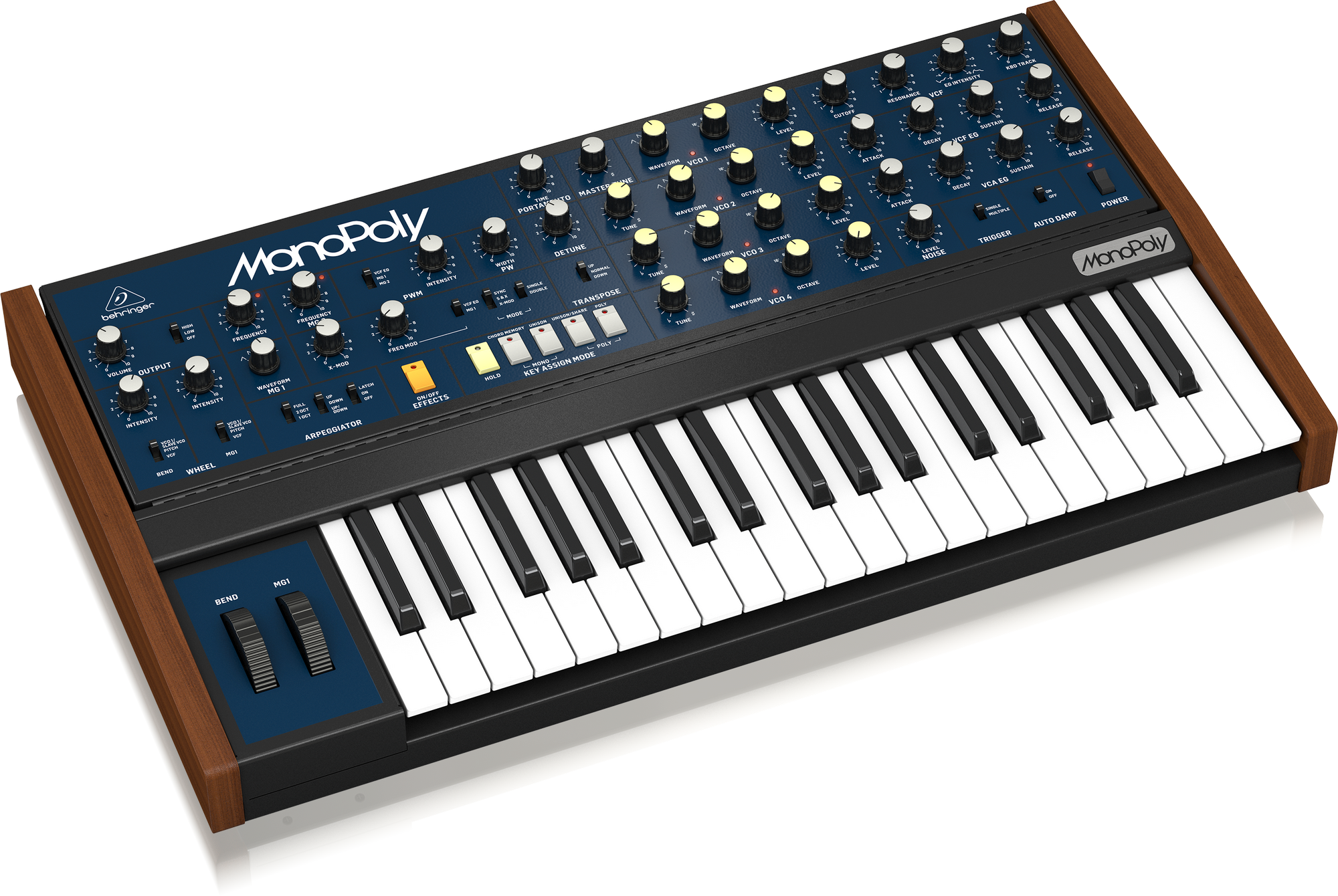 Behringer Monopoly 4-Voice Analog Synthesizer | BEHRINGER , Zoso Music