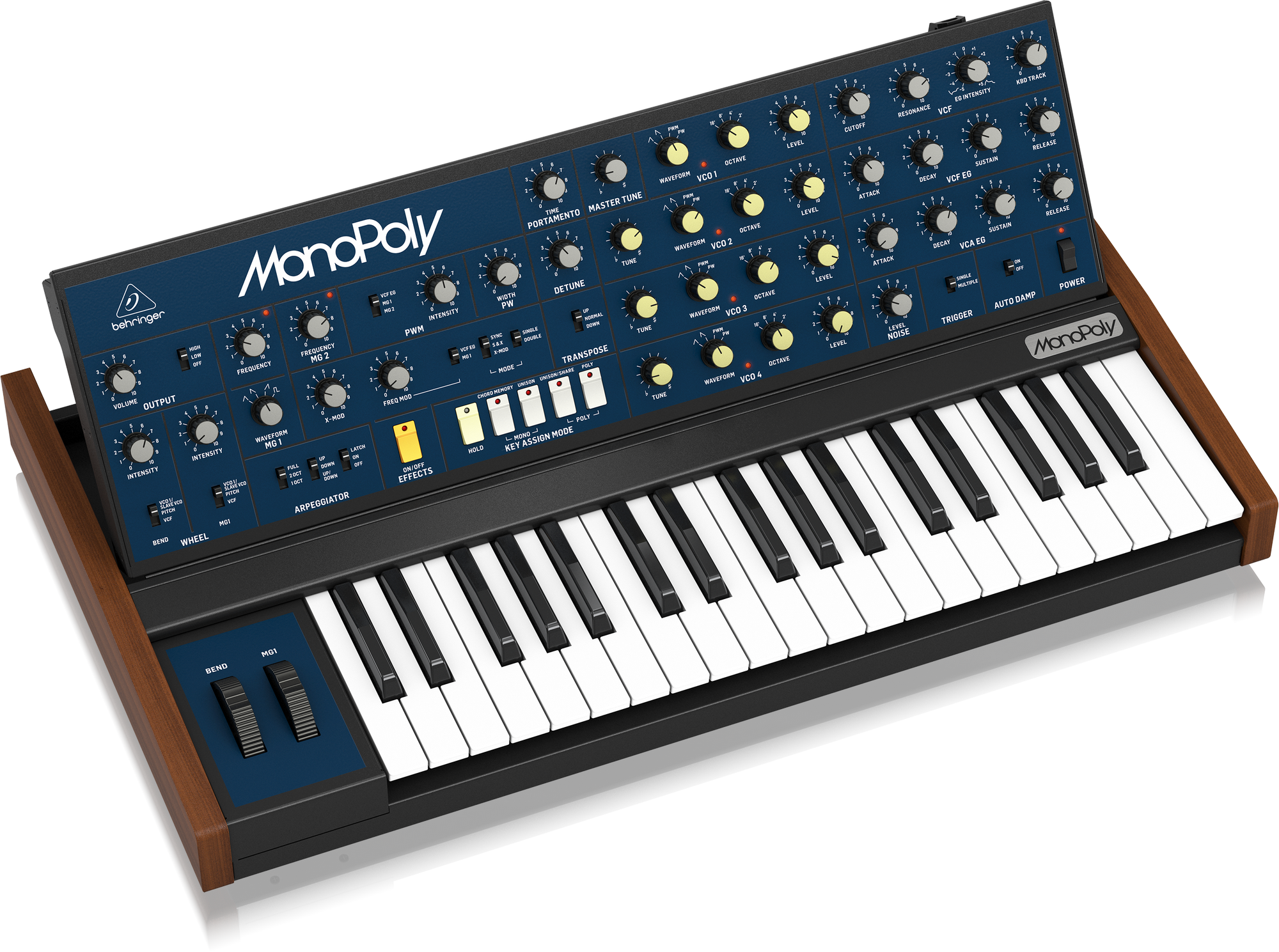 Behringer Monopoly 4-Voice Analog Synthesizer | BEHRINGER , Zoso Music